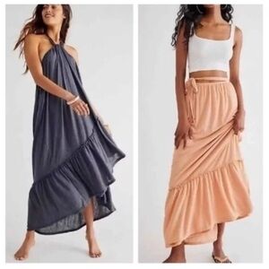 Free People Navy Dress/Skirt